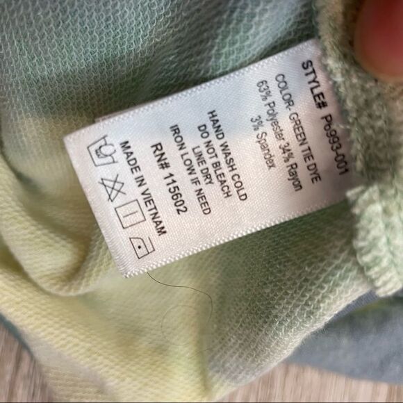 All in Favor Tie Dye Super Soft Athletic Shorts - Picture 6 of 9